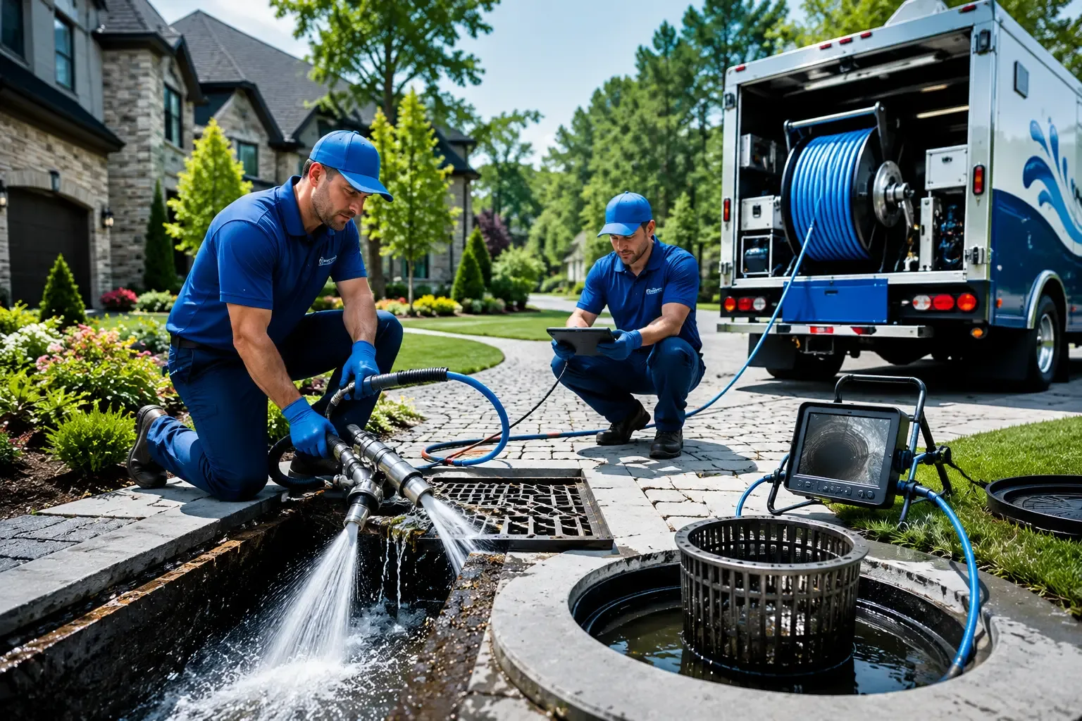 Local outdoor drain cleaning professionals in Nelson, WI