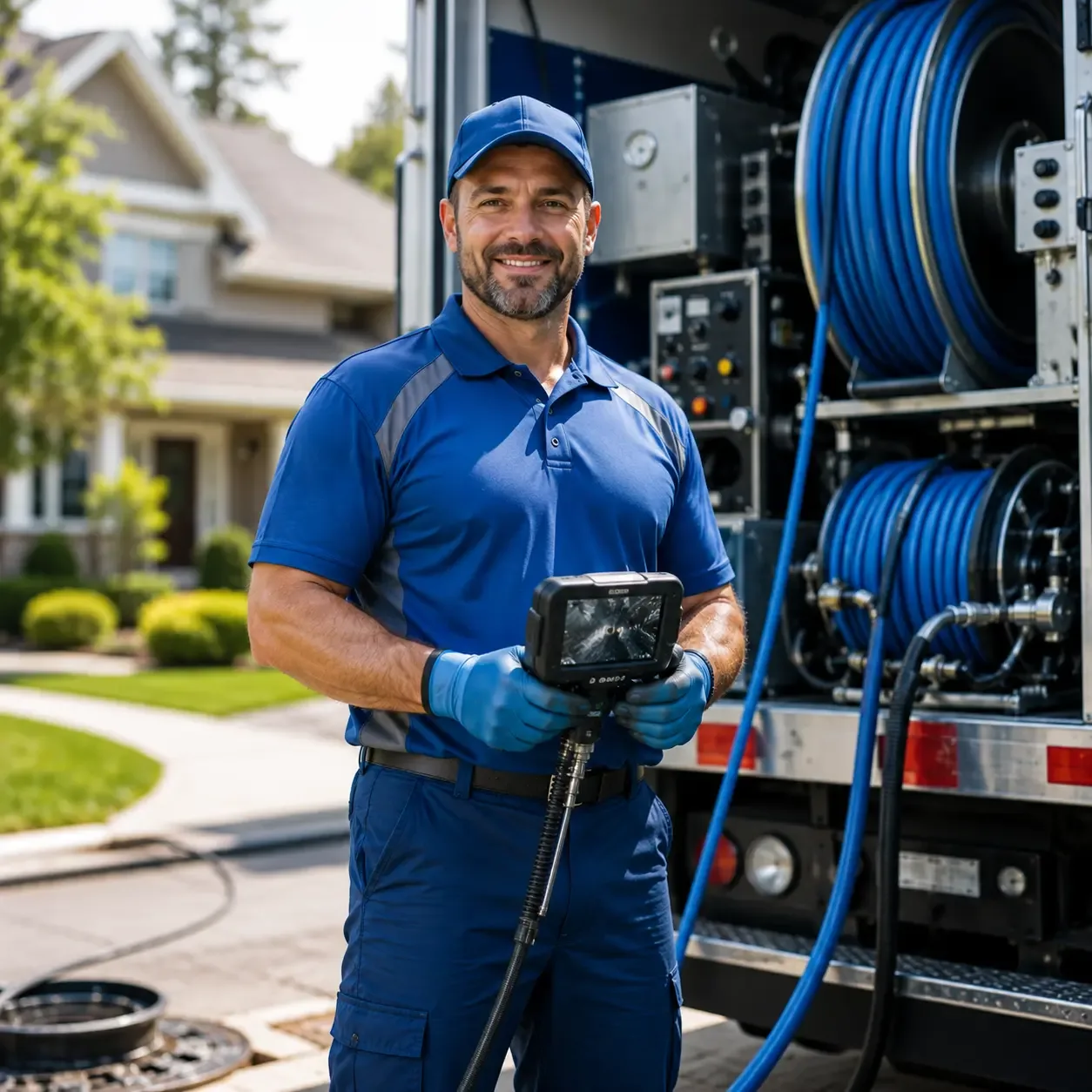 Local outdoor drain cleaning specialists in Nelson, WI